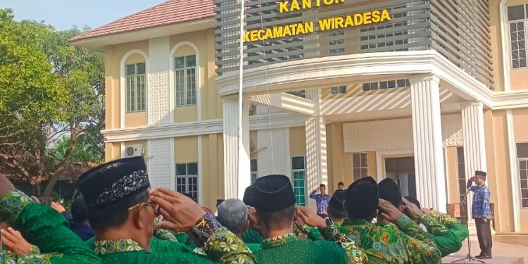 Keluarga Besar Muhammadiyah Wiradesa Ikuti Upacara Hari Lahir Pancasila 2026