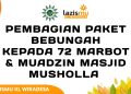 LAZISMU KL Wiradesa Salurkan 72 Paket Bebungah bagi Muadzin dan Marbot se-Cabang Wiradesa