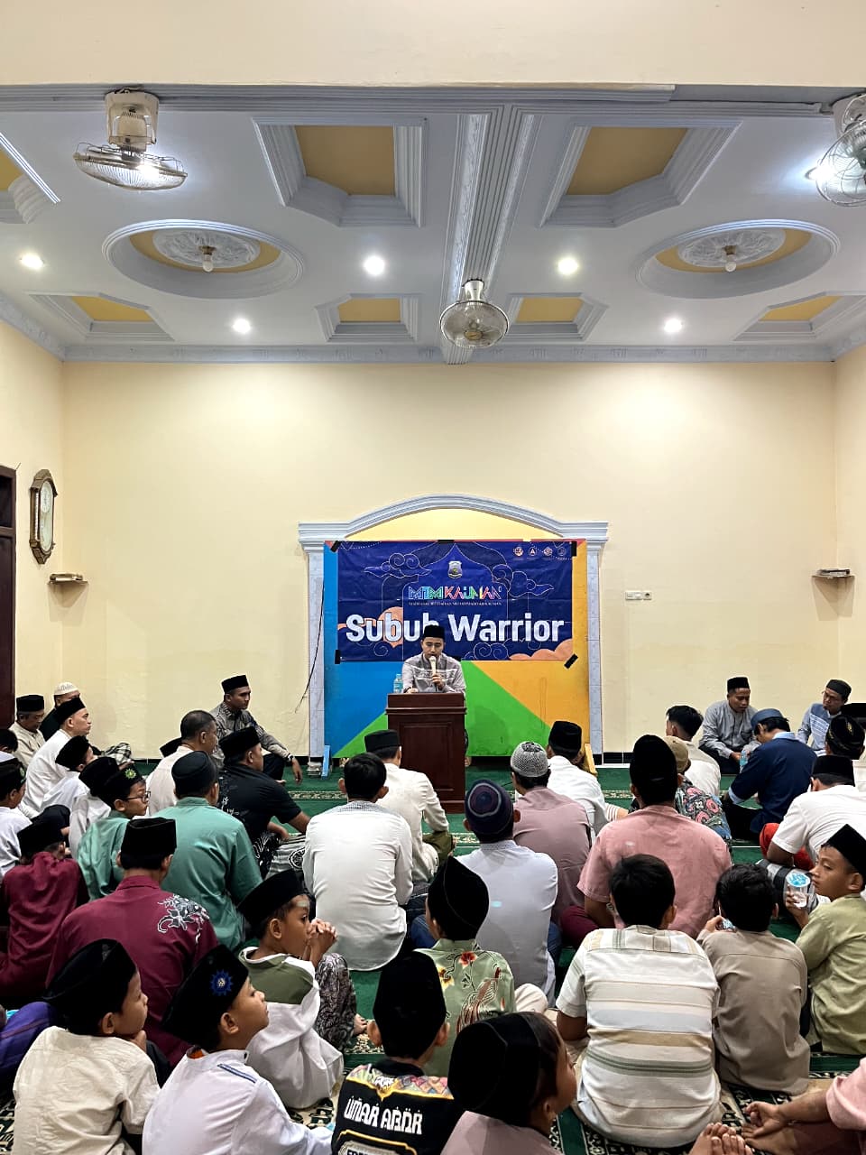 Tausiah Subuh Warrior MIM Kauman tentang anak sholih dan sholihah