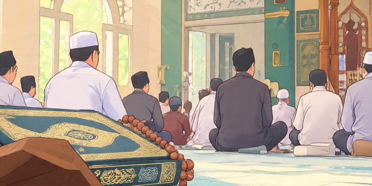 Keutamaan majelis ilmu dan suasana kaum muslimin mengingat Allah di masjid