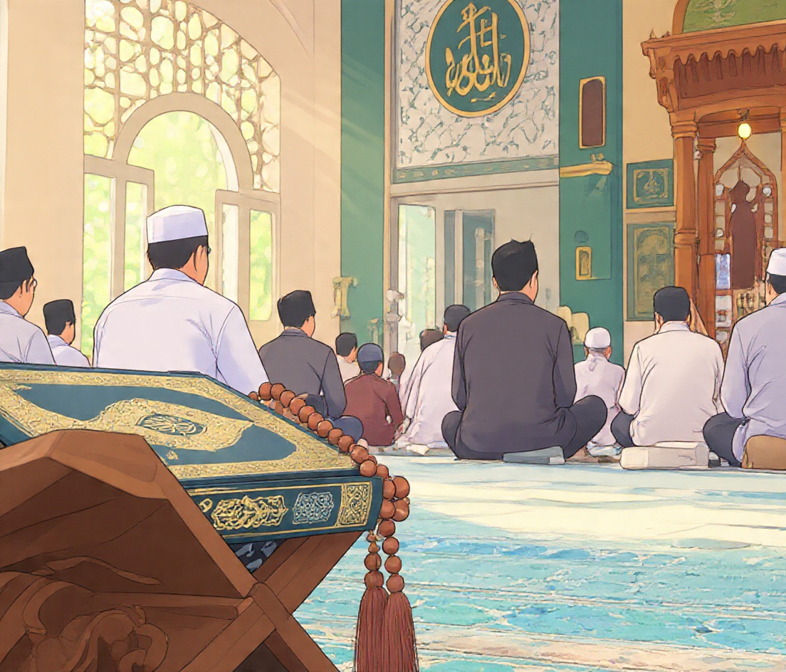 Keutamaan majelis ilmu dan suasana kaum muslimin mengingat Allah di masjid