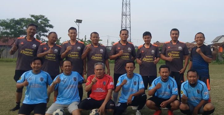 Dari Lapangan Hijau untuk Persyarikatan, PCM Wiradesa dan PCM Wonokerto Perkuat Kebersamaan