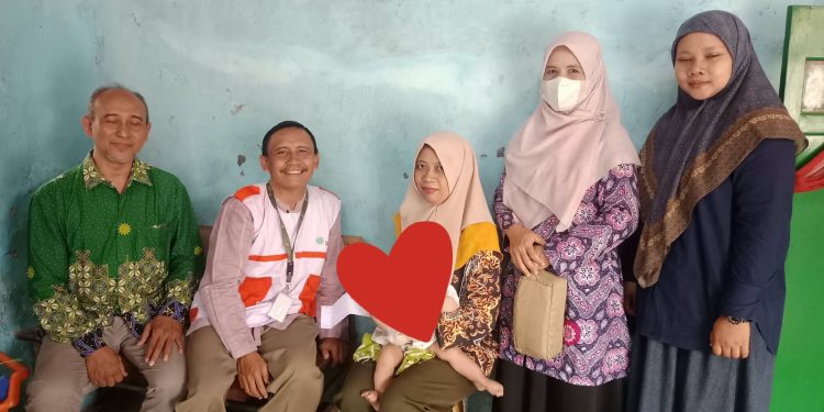 Titipan Kebaikan Muzakki dan Munfiqin, ZIS Lazismu Wiradesa Hadirkan Harapan bagi Balita dengan Orofacial Clefts